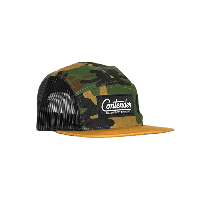 Contender 5-Panel Mesh Hat | Contender Bicycles