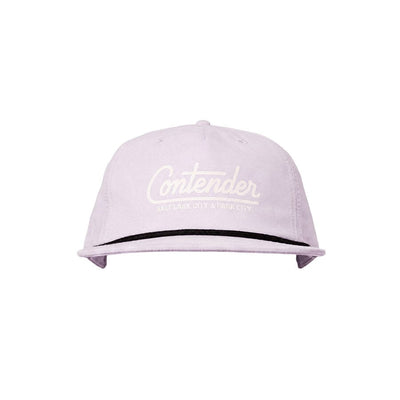 The Contender Rope Perf Hat in Lilac/Black