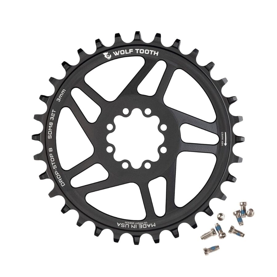 Wolf Tooth Direct Mount SRAM 8-Bolt Chainrings | Contender Bicycles
