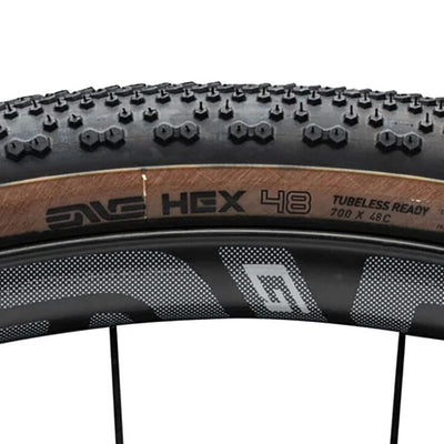 ENVE HEX Carapace Gravel Tires COMPONENTS ENVE Bikes Tan 40mm 