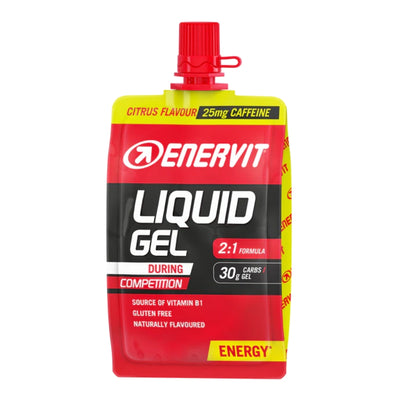 The Enervit Liquid Gel Citrus - 25mg Caffeine - Single Serving