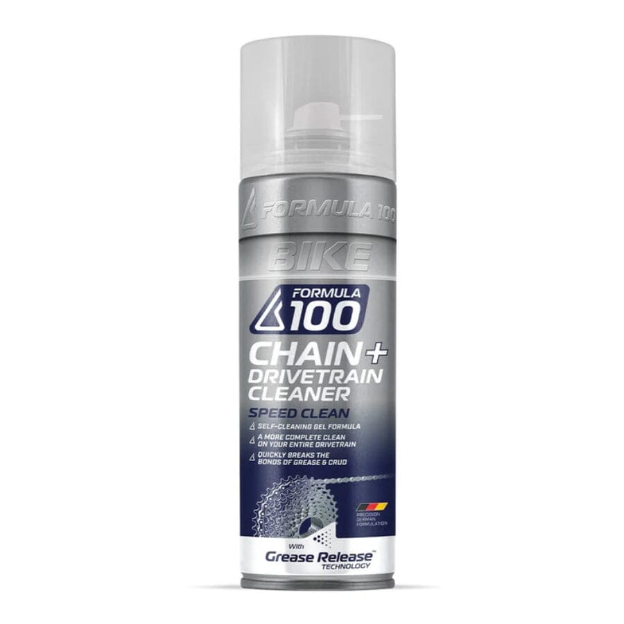 Formula 100 Speed Clean Chain + Drivetrain Degreaser - Spray, Relax & Rinse ACCESSORIES Formula 100 300ml Aerosol 