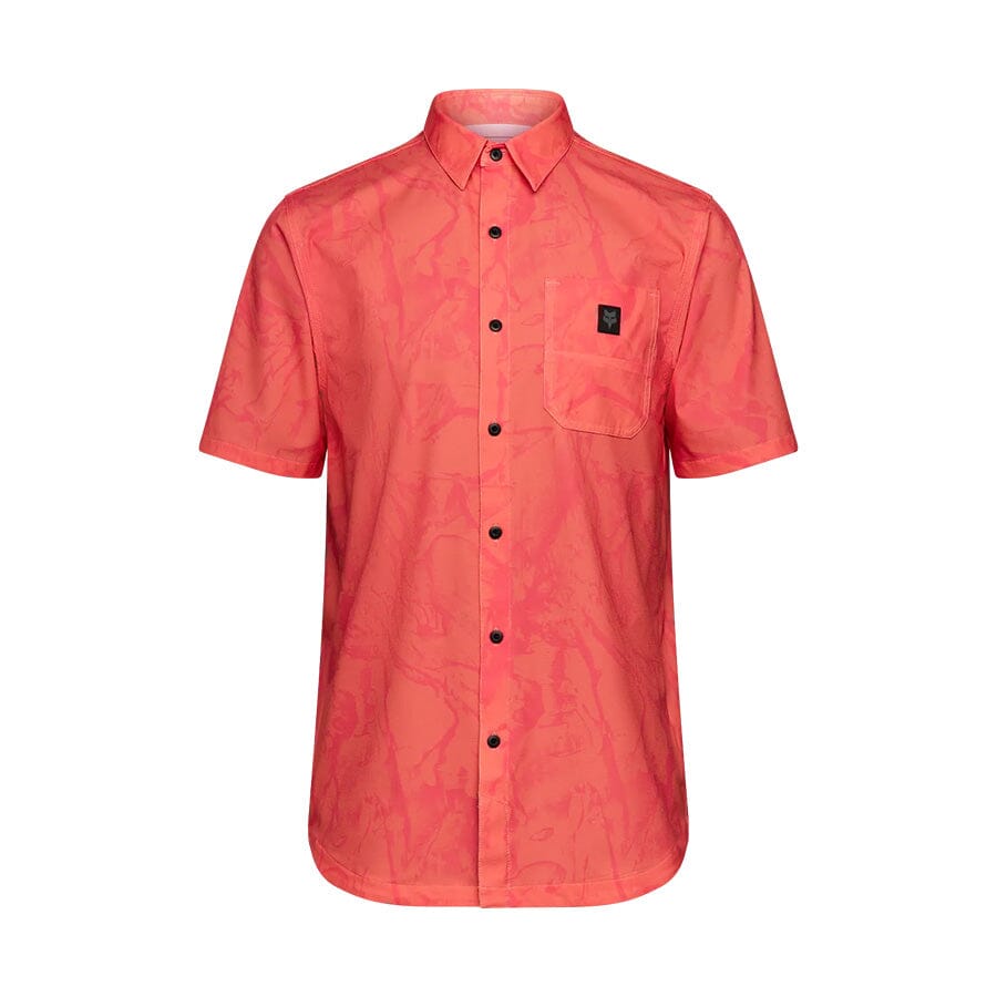 Fox Ranger SS Woven Jersey Fox Apparel Dark Orange S