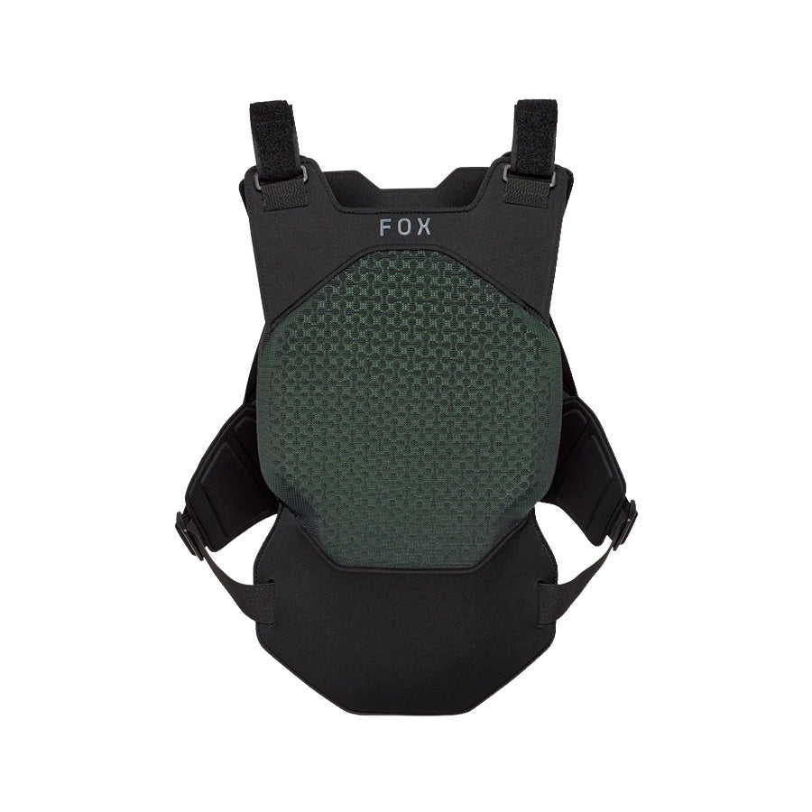 The Fox Youth Airframe Chest Guard in black - One Size