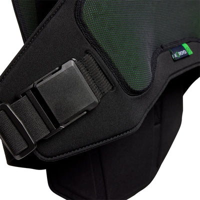 The Fox Youth Airframe Chest Guard in black - One Size