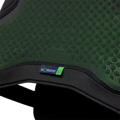 The Fox Youth Airframe Chest Guard in black - One Size