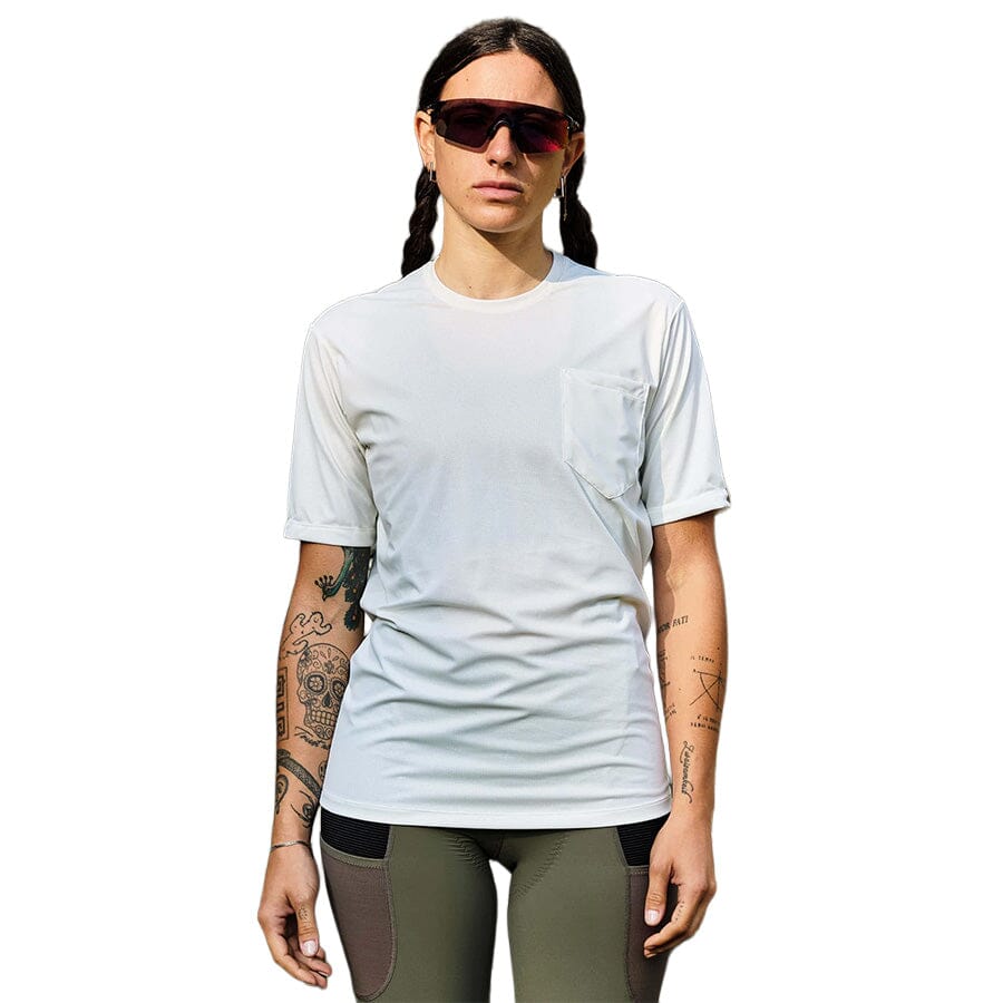 Giordana Beyond Gravel Cargo Tee APPAREL Giordana WHITE 2XS 