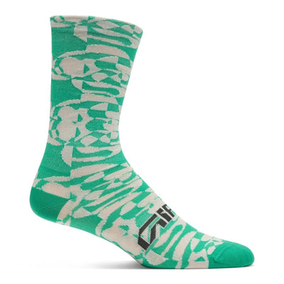 Giro Comp Racer High Rise Sock APPAREL Giro Green Rush M 