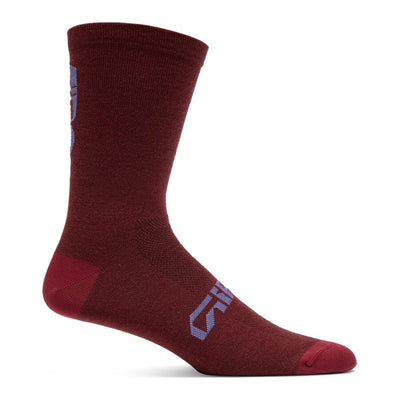 Giro Seasonal Merino Wool Sock APPAREL Giro Dark Brown S 