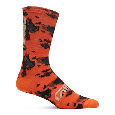 Giro Seasonal Merino Wool Sock APPAREL Giro Motion Orange S 
