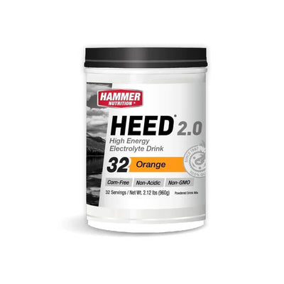 Hammer Nutrition Heed Sports Drink 2.0 ACCESSORIES Hammer Nutrition Orange 32 Servings