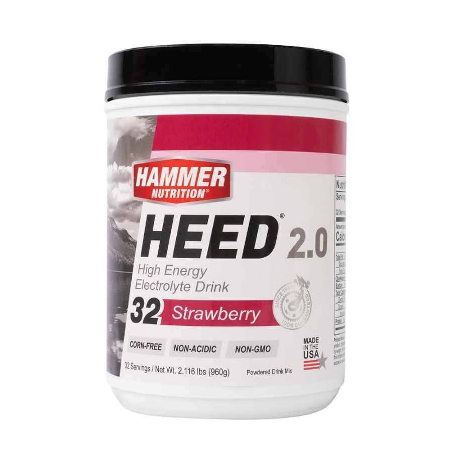 Hammer Nutrition Heed Sports Drink 2.0 ACCESSORIES Hammer Nutrition Strawberry 32 Servings