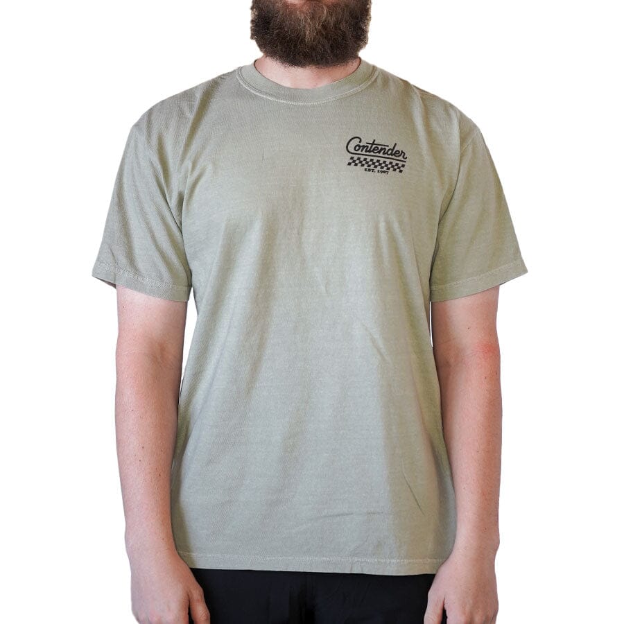 Contender Crankset Heavyweight T-shirt Apparel Wasatch Native 