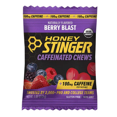 Honey Stinger Caffeinated Energy Chews ACCESSORIES Honey Stinger Berry Blast 