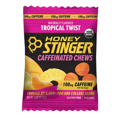 Honey Stinger Caffeinated Energy Chews ACCESSORIES Honey Stinger Tropical Twist 
