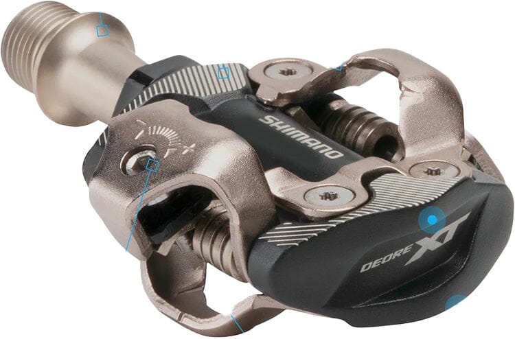 Shimano XT PD-M8100 SPD XC Pedals | Contender