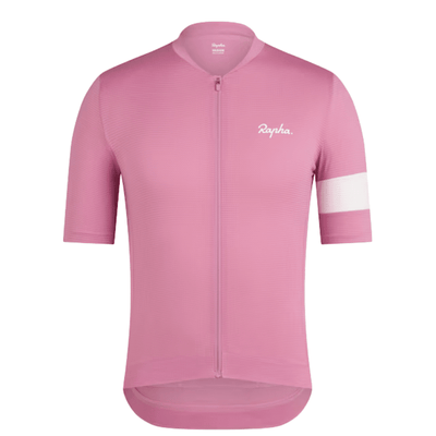 Rapha Core Lightweight Jersey APPAREL Rapha Dusty Mauve / White XS 