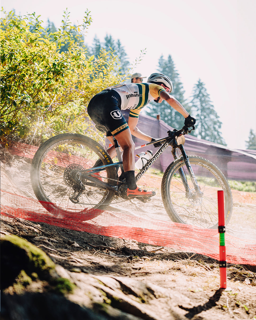 The Mondraker F podium cross country bike, available at Contender Bicycles.