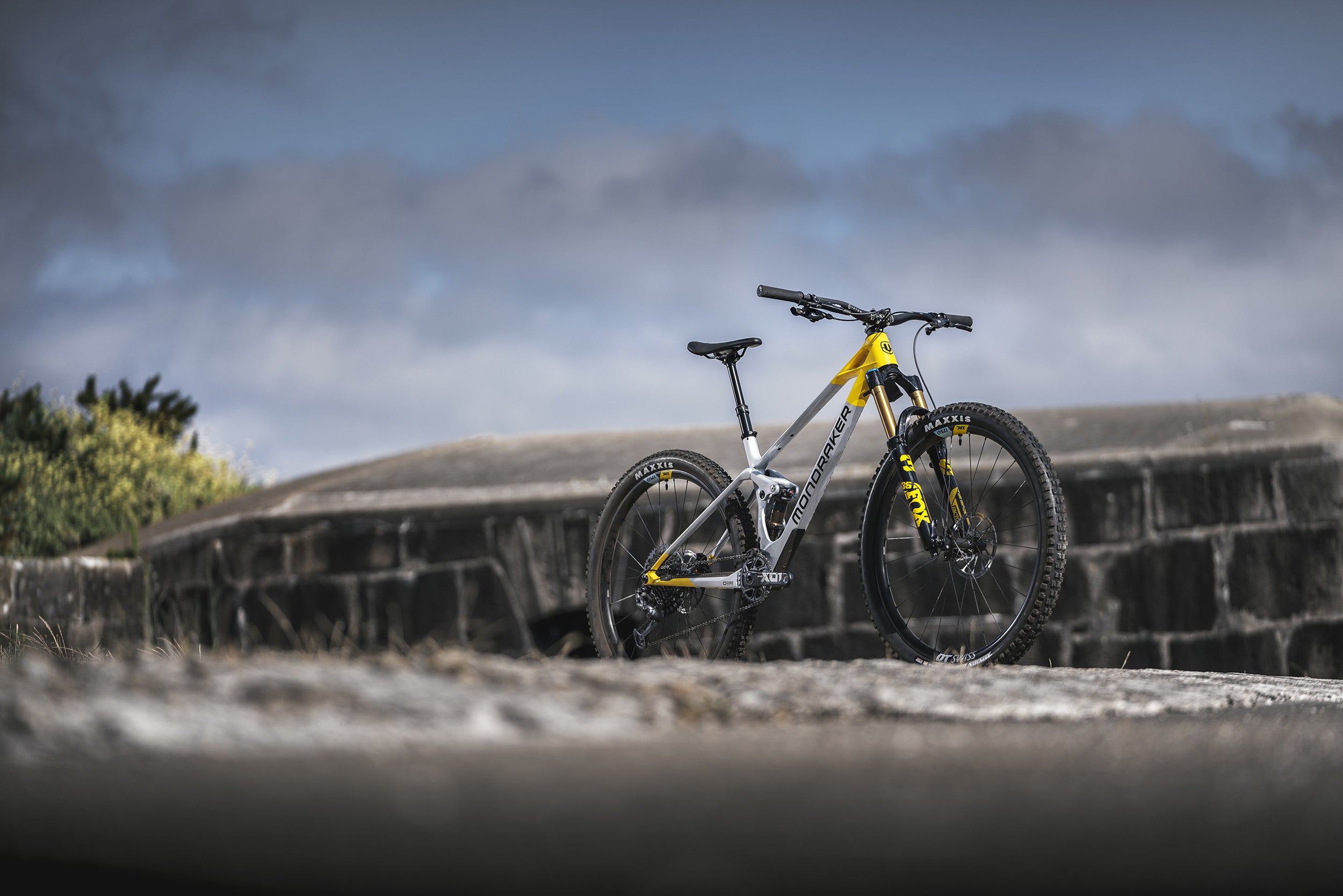 The Mondraker Raze Trail bike, available at Contender Bicycles.