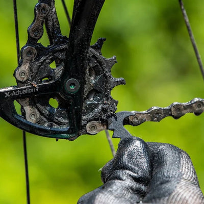 The Muc-Off 3x Premium Brush Set Derailleur Cleaning