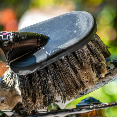 The Muc-Off 3x Premium Brush Set Frame Cleaning