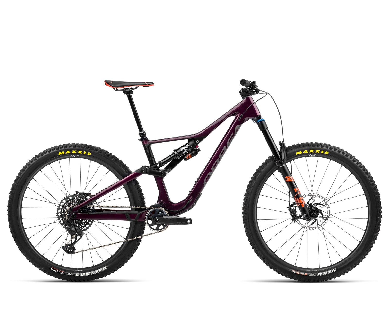 2023 Orbea Rallon M10 Bikes Orbea Bikes Metallic Mulberry (Gloss-Matt) S 