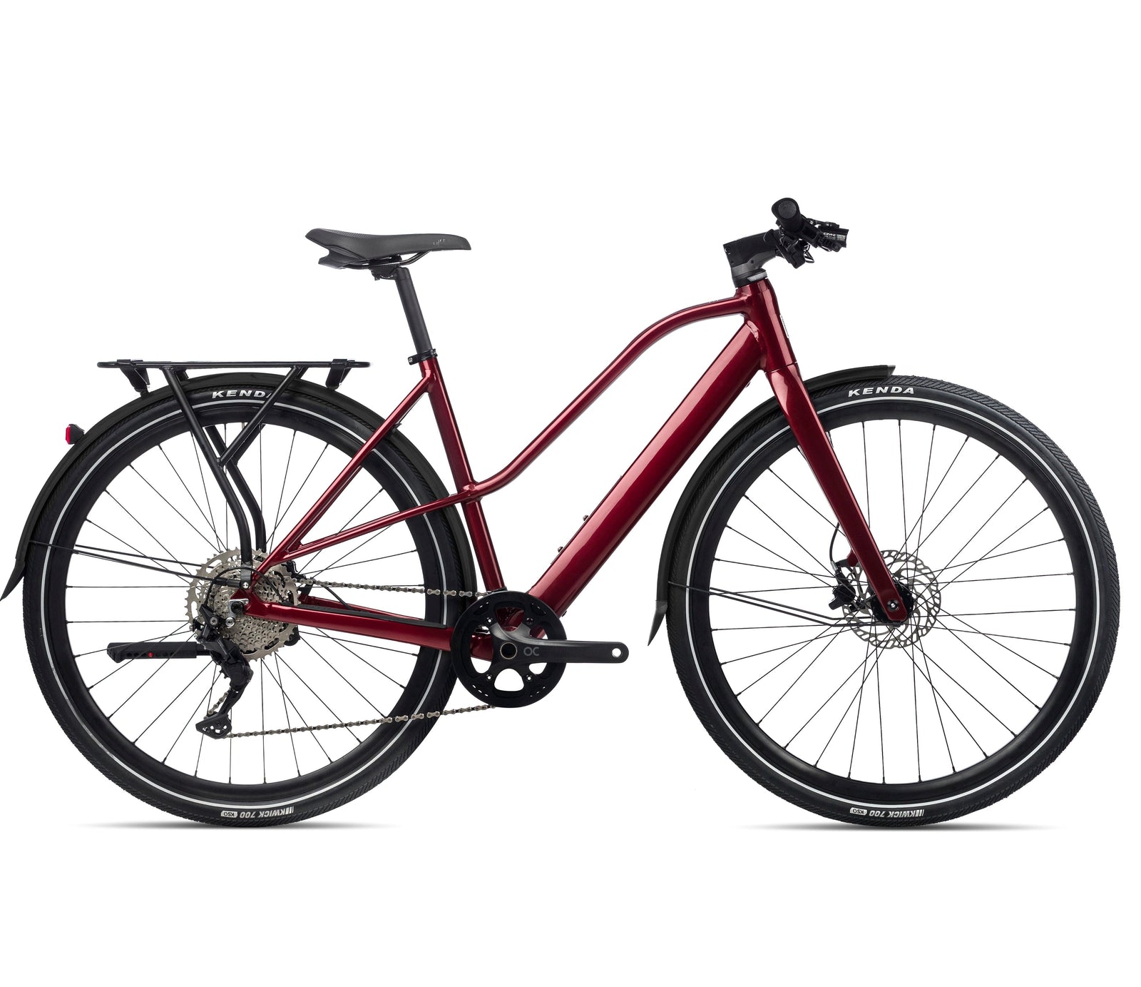 2023 Orbea Vibe MID H30 EQ 20mph Bikes Orbea Bikes Metallic Dark Red (Gloss) S 