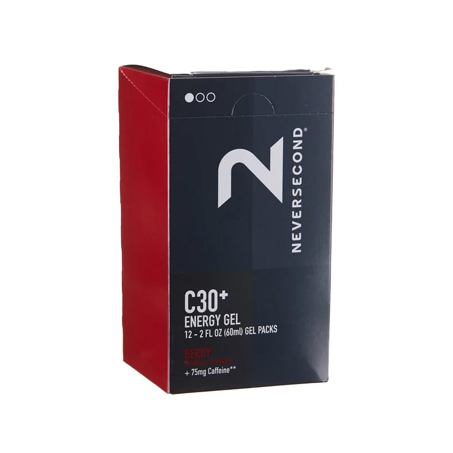 Neversecond C30+ Energy Gels - 12/box | Contender Bicycles