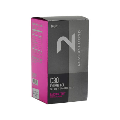 Neversecond C30 Energy Gels - 12/box | Contender Bicycles