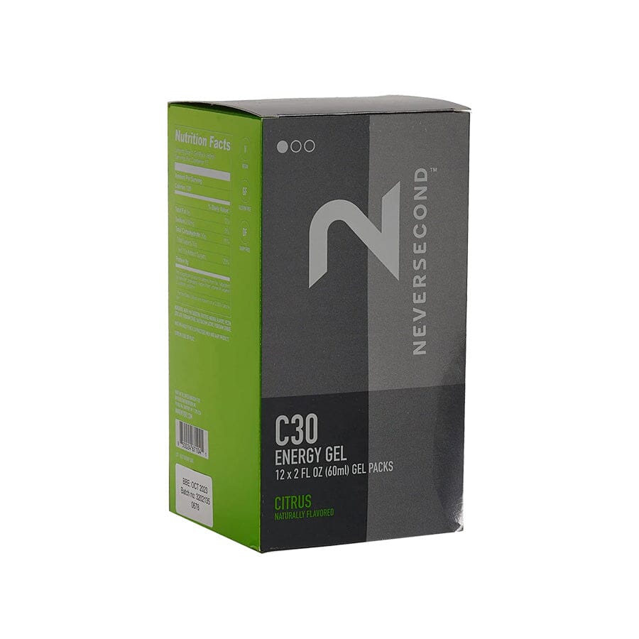 Neversecond C30 Energy Gels - 12/box | Contender Bicycles