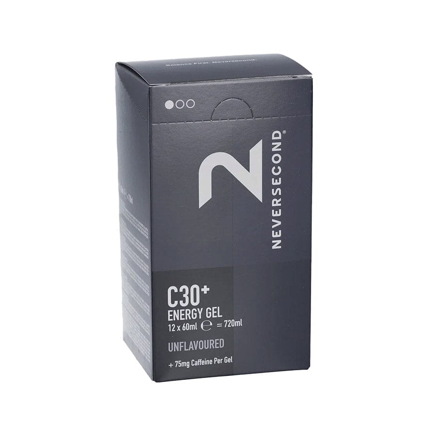 Neversecond C30+ Energy Gels - 12/box | Contender Bicycles