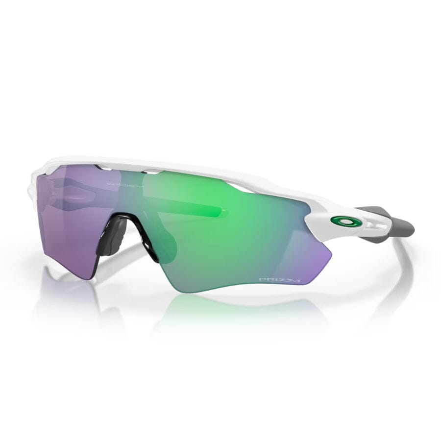 Oakley Radar EV Path Apparel Oakley Prizm Jade Lenses / Polished White Frame 