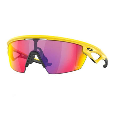 Oakley Sphaera Apparel Oakley Prizm Road Lenses, Matte Yellow Frame 