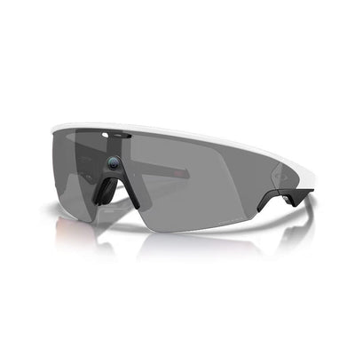 Oakley Meta Vanguard Sunglasses APPAREL Oakley White with Prizm Black Electronic Spectacles 