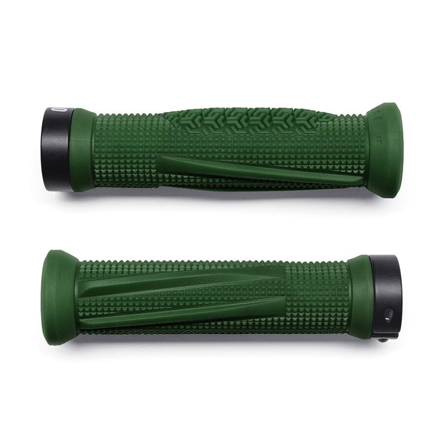 OneUp Goldstone Lock-On Grips COMPONENTS OneUp Components Dark Green 