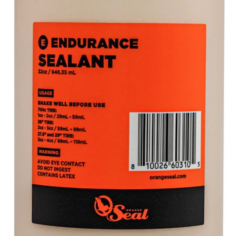 Orange Seal Endurance Tubeless Tire Sealant Refill | Contender Bicycles