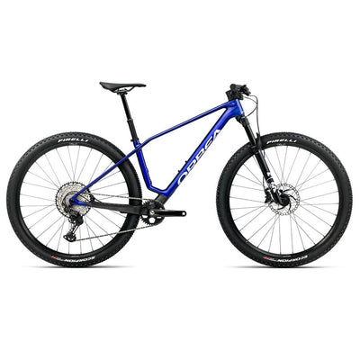Orbea Alma M25 BIKES Orbea Bikes Cobalt Blue (Gloss) - Carbon Raw (Matt) S 