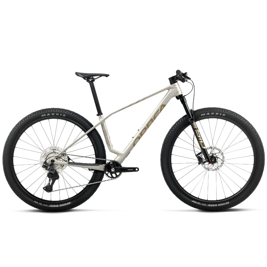 Orbea Alma M30 BIKES Orbea Bikes Golden White - Titan Gold (Matt) S 