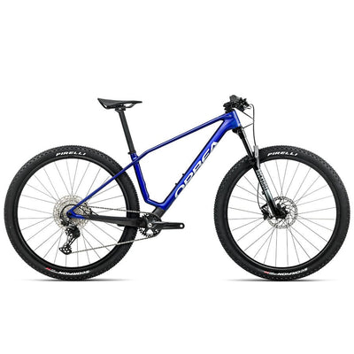 Orbea Alma M50 BIKES Orbea Bikes Cobalt Blue (Gloss) - Carbon Raw (Matt) S 