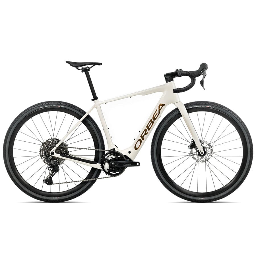 The Orbea Denna H40 28MPH in Ivory White | Contender Bicycles