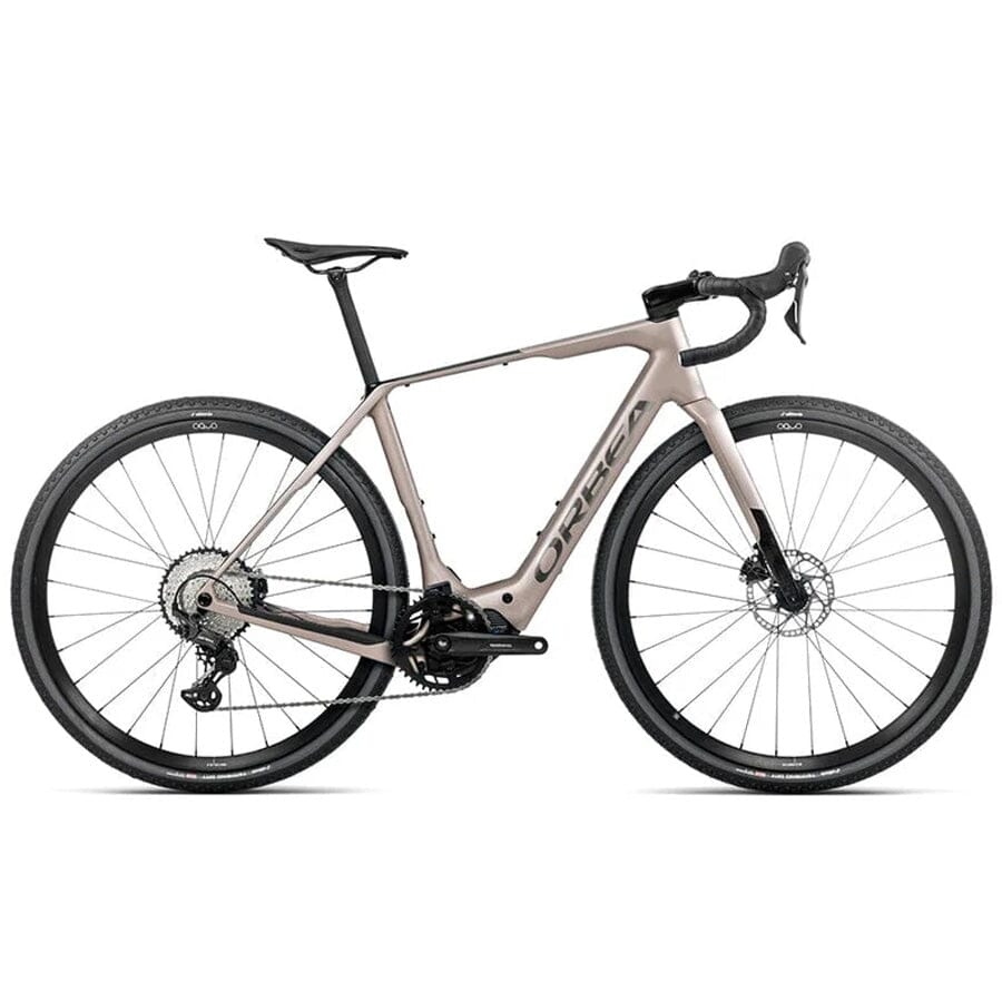 Orbea Denna M30 20MPH BIKES Orbea Bikes Nickel Matt - Carbon Raw Gloss XS