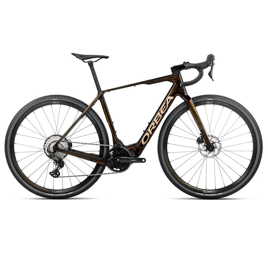 Orbea Denna M30 28mph BIKES Orbea Bikes Caramel Carbon View - Golden Sand (Gloss) S