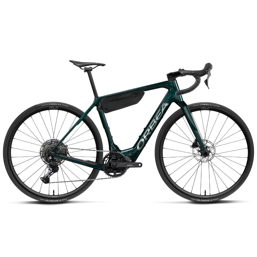Orbea Denna M40 28MPH BIKES Orbea Bikes Escape Green Gloss - Foggy Matt XS 