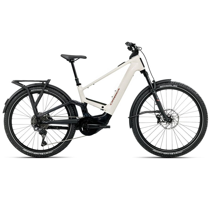 Orbea MUGA 20 28mph BIKES Orbea Bikes Ivory White - Black (Gloss) M
