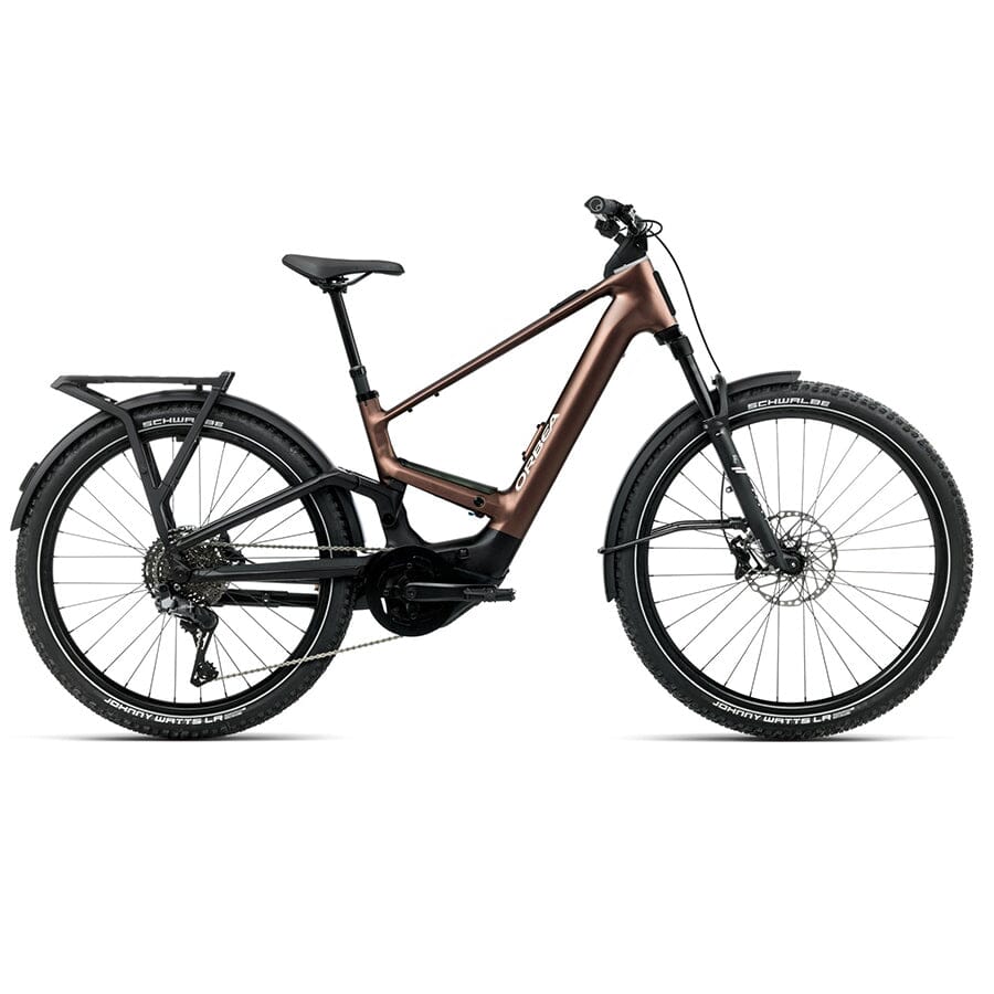 Orbea Muga 20 28mph BIKES Orbea Bikes Metallic Rust - Diamond Black (Matt) S