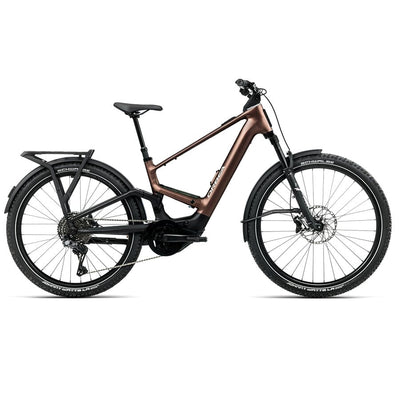 Orbea Muga 20 28mph BIKES Orbea Bikes Metallic Rust - Diamond Black (Matt) S