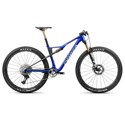 Orbea Oiz M-Team Factory BIKES Orbea Bikes Cobalt Blue (Gloss) - Carbon Raw (Matt) M 
