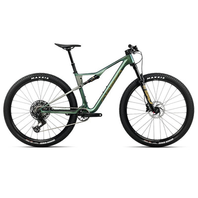 Orbea Oiz M21 BIKES Orbea Bikes Seaweed Carbon View (Gloss) - Spaceship Green (Matt) S 