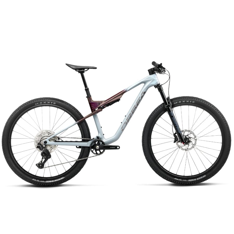 Orbea Oiz M30 BIKES Orbea Bikes Frozen Concrete - Sunset Carbon View (Matt) S 