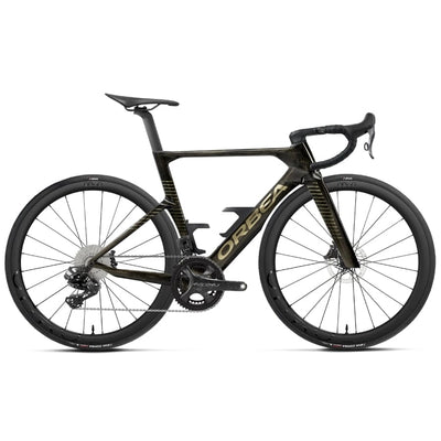 Orbea Orca Aero M22 LTD BIKES Orbea Bikes Magic Gold C. View - Titanium (Gloss) 47 